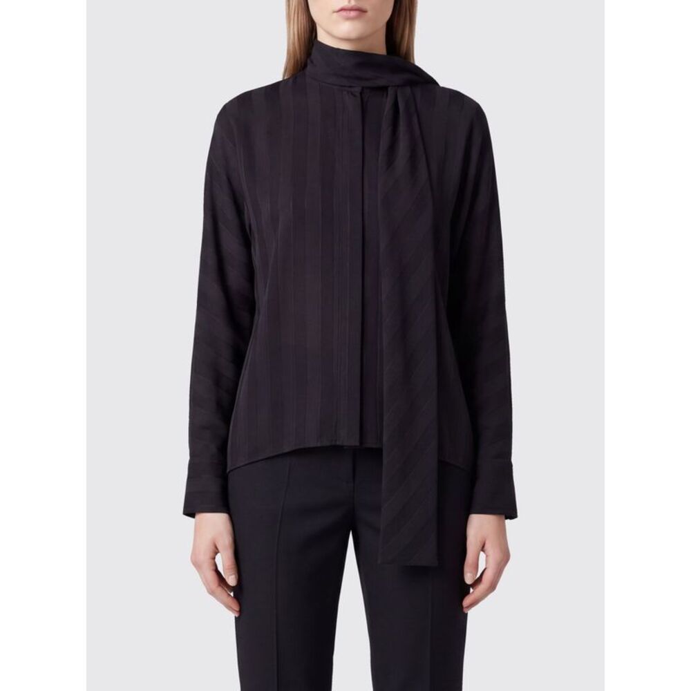 Sportmax Women Sportmax Relaxed-Fit Viscose Blouse With Pussy-Bow Neck